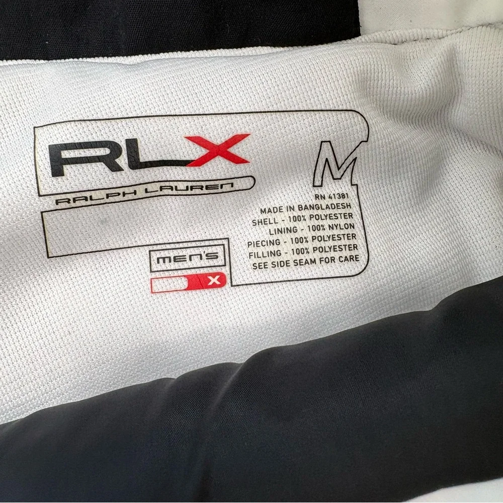 RLX Ralph Lauren Ski Pants Size M White Black Waterproof Snowboard - Picture 7 of 12